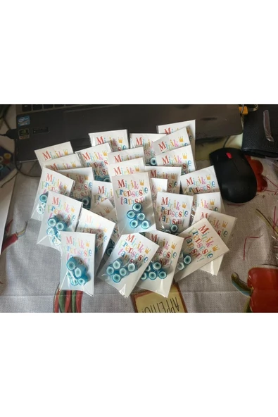 ŞEKERCİYAŞAR Renkli Baby Shower - Mevlit - Sünnet - Doğum Günü Hediye Şekeri 50 Adet - Resim 3