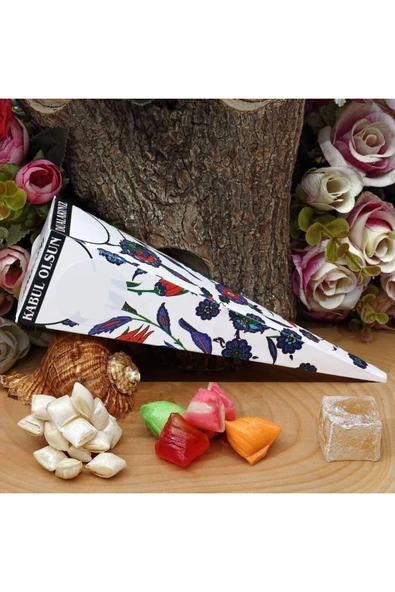 HARİKA ŞEKERCİ Mevlüt Şekeri Sade Lokumlu Mevlid Şekerli (70 GR.) 10 Adet ürün görseli