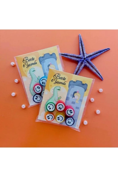 ŞEKERCİYAŞAR Çizgi Film Doğum Günü- Baby Shower-mevlit Şeker Hediyesi 30 Adet ürün görseli