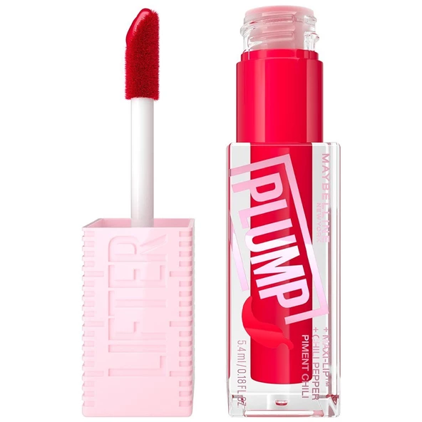 Maybelline Lifter Plump Dolgunlaştırıcı Dudak Parlatıcısı 04 Red Flag