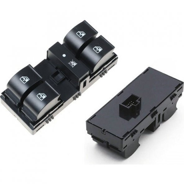 FİAT LİNEA SOL DÖRTLÜ VE TEKLİ CAM DÜĞMESİ ANAHTAR TAKIMI 2007-2014 - Resim 2