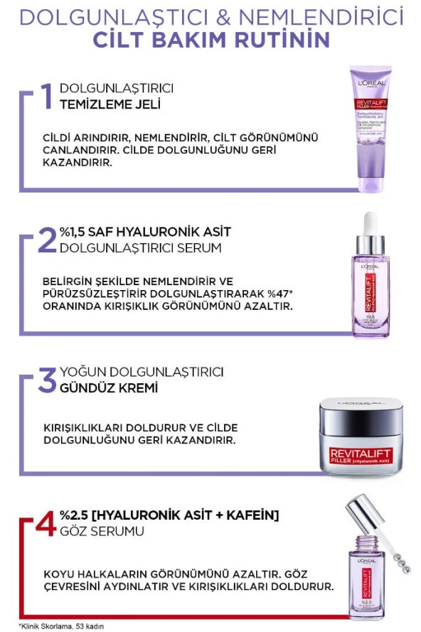 Loreal Paris Revitalift Filler Göz Serumu 20 ml - 8