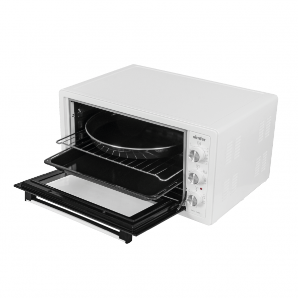 Simfer 4552 Beyaz 45 Litre Turbo Midi/Mini Fırın - 3