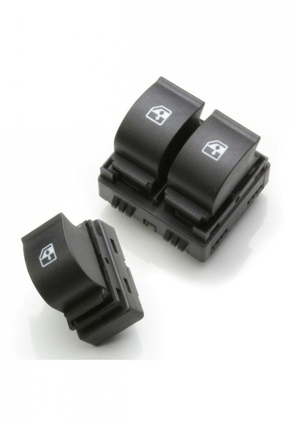 FİAT LİNEA SOL İKİLİ VE SAĞ TEKLİ CAM DÜĞMESİ ANAHTAR TAKIMI 2007-2016 ürün görseli 1