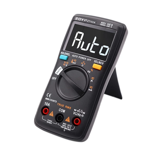Zoyi Zt-102a True Rms Dijital Ölçü Aleti Ölçüm Cihazı - 4