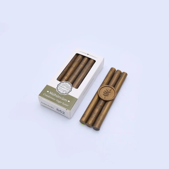Mühür Mumu Çubuk 11mmx120mm 10 lu Paket Model: 552 KOYU KARAMEL - Resim 3