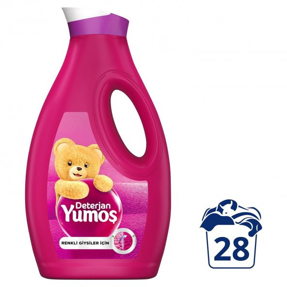 Yumoş Sıvı 1690ML Renkli
