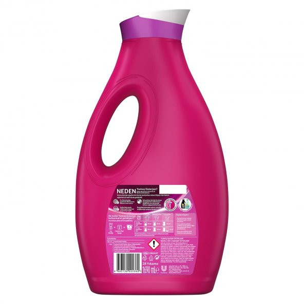 Yumoş Sıvı 1690ML Renkli - 2