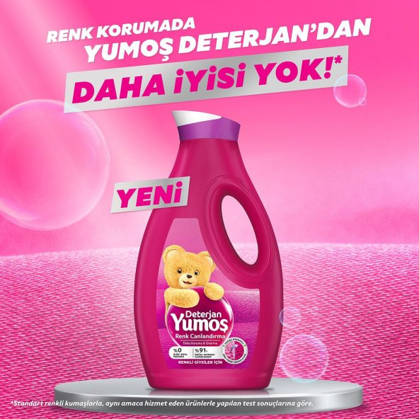 Yumoş Sıvı 1690ML Renkli - 4