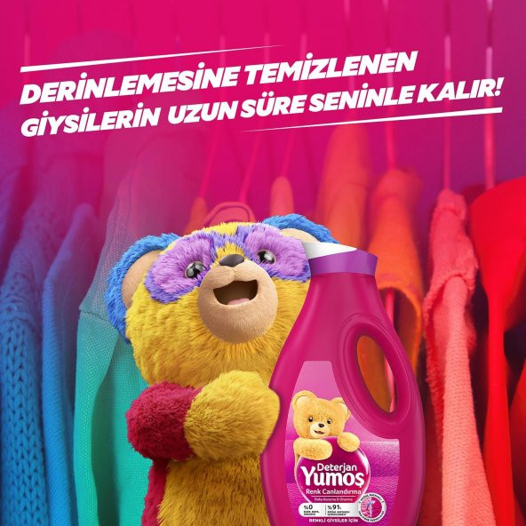 Yumoş Sıvı 1690ML Renkli - 8