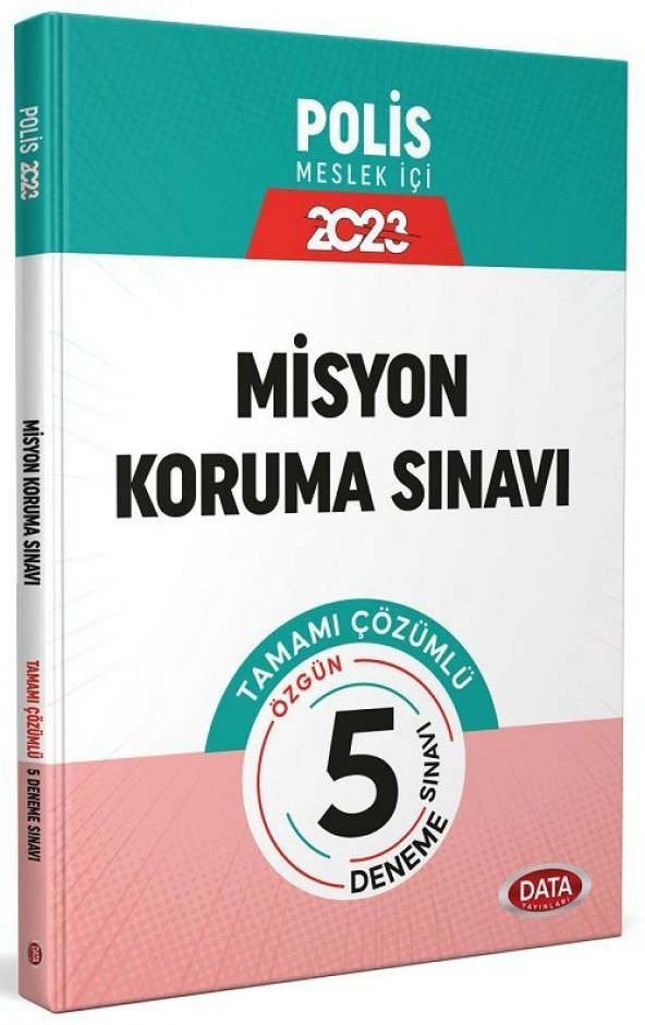 Data 2023 Polis Misyon Koruma Sınavı 5 Deneme Çözümlü