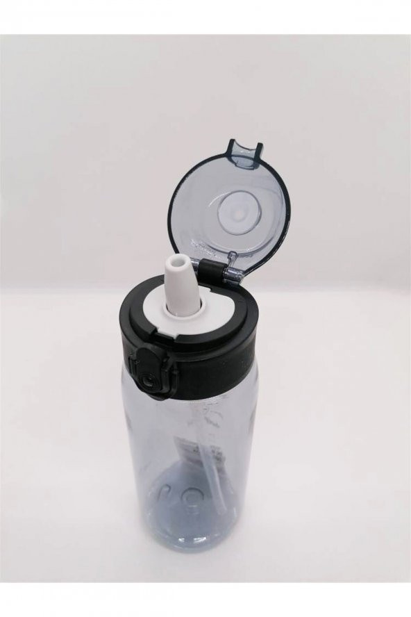 Uzspace 4101 Tritan Pipetli Matara 450 Ml Gri - 2