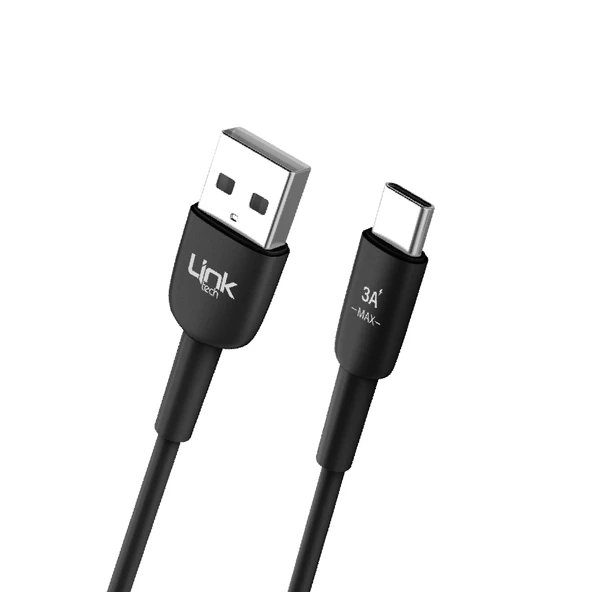 LinkTech K602 Safe USB - Type-C 3A Data ve Şarj Kablosu 1mt - 5