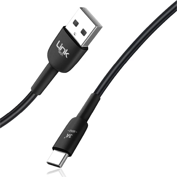 LinkTech K602 Safe USB - Type-C 3A Data ve Şarj Kablosu 1mt - 7