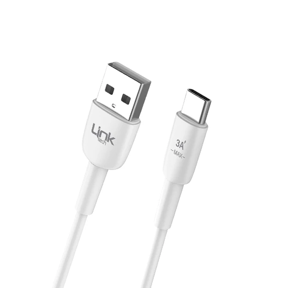 LinkTech K602 Safe USB - Type-C 3A Data ve Şarj Kablosu 1mt - 2