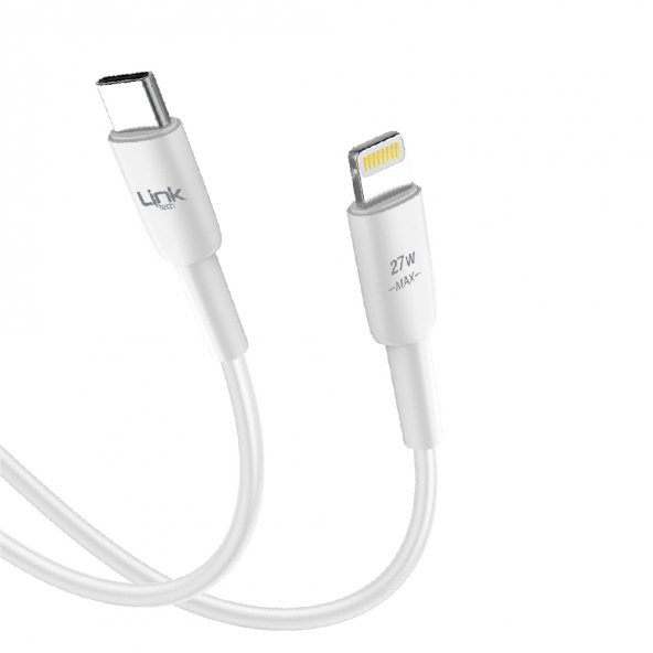 LinkTech K603 Safe Type-C - iPh Lightning 30W Hızlı Data ve Şarj Kablosu 3A 1mt - 2