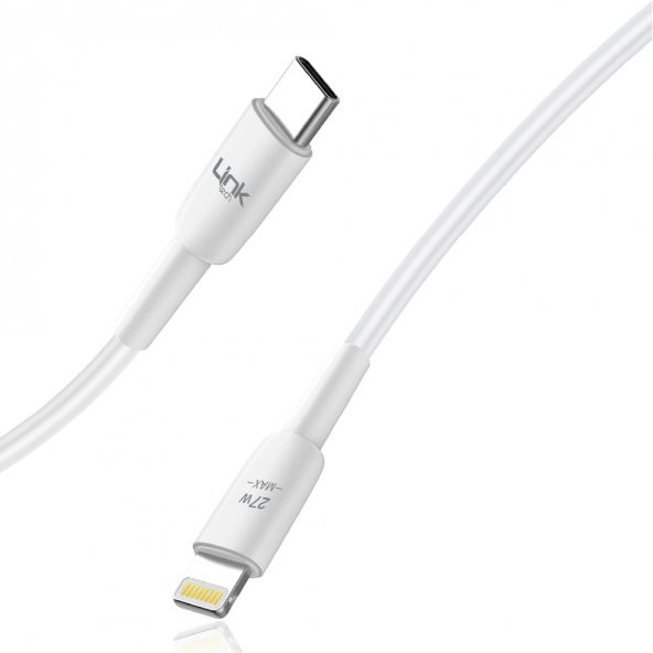 LinkTech K603 Safe Type-C - iPh Lightning 30W Hızlı Data ve Şarj Kablosu 3A 1mt - 3