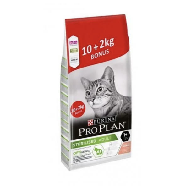 Pro Plan Sterilised Somonlu 12 kg Kısırlaştırılmış Yetişkin Kedi Maması