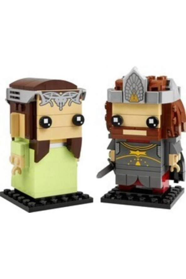 LEGO BrickHeadz 40632 Aragorn ile Arwen (261 Parça)