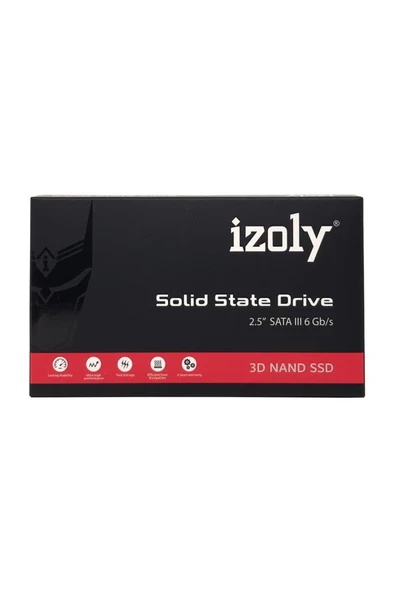 İzoly 256GB Gaming Sata3 S280 550-520MB/s SSD - 2