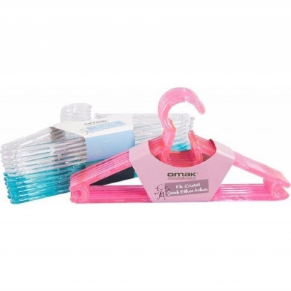 24lü Kristal Çocuk Elbise Askısı Bebek Askısı - 3