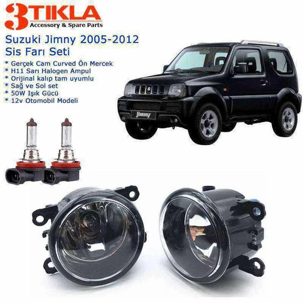 Suzuki Jimny 2006 Sis Farı Set  Oem:  8200074008