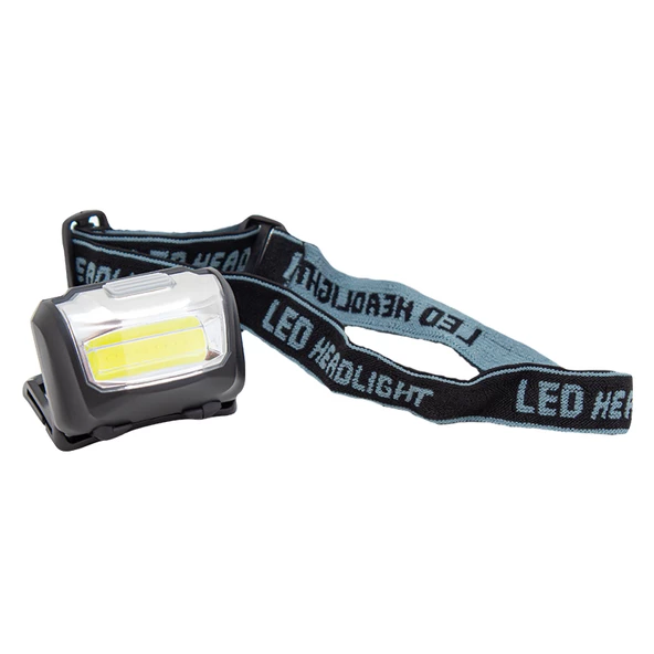 Powermaster PM-1851 Cob Led Pilli Kafa Feneri Su Geçirmez Flash Işıklı 80 Metre Işıtır Kamp Feneri - 3