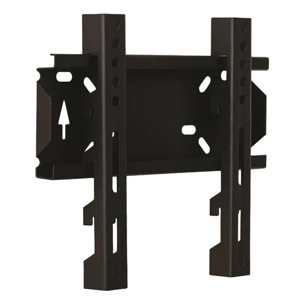 Vontech 19-32 İnç Sabit Lcd Led Tv Monitör Duvar Askı Aparatı 48-81 Ekran Arası Tüm Cihazlara Uyumlu - 3