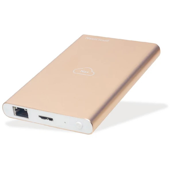 Nascloud H2 Kişisel Nas Cihazı 1 Ghz 2.5 İnç Sata3 Hdd Destekli Usb 3.0 Linux Os Uzaktan Erişimli Hard Disk 2 Tb ürün görseli 1