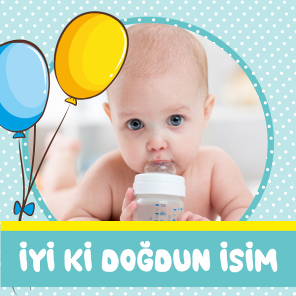 Kişiye Özel Resimli Doğum Günü Kumaş Afiş 150x150 cm - 2