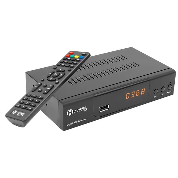 Ayt Magbox Pluton s Full Hd Tkgs li Hdmı Scart girişli Kasalı Uydu Alıcısı Uydu Cihazı - 6