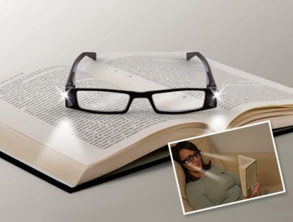 Kitap Okuma Gözlüğü Led Işıklı (579)