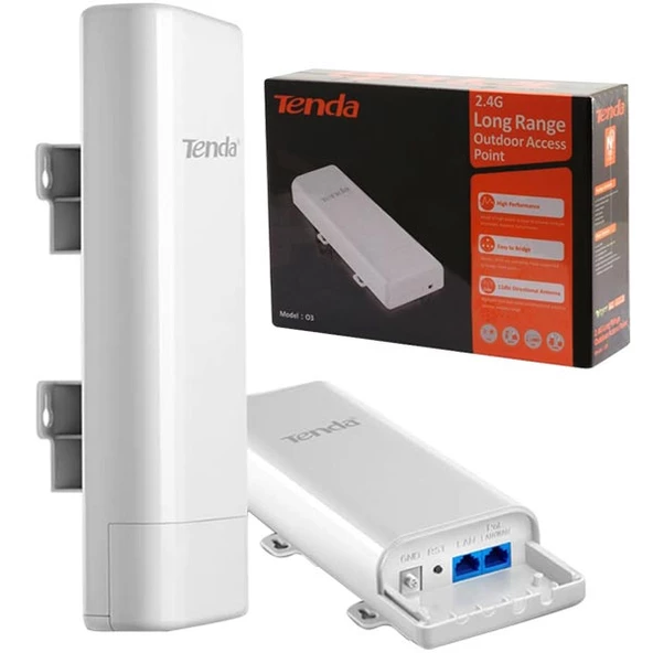 Tenda O3 150 Mbps 2.4 Ghz Dış Mekan Access Point