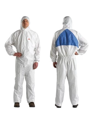 3M 4540 Mavi Sırt Üçgenli Beyaz Tulum ürün görseli 1