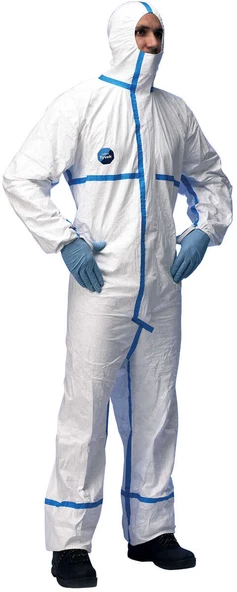 DuPont™ Tyvek® 600 Plus CHA5 Başlıklı Koruma Tulumu
