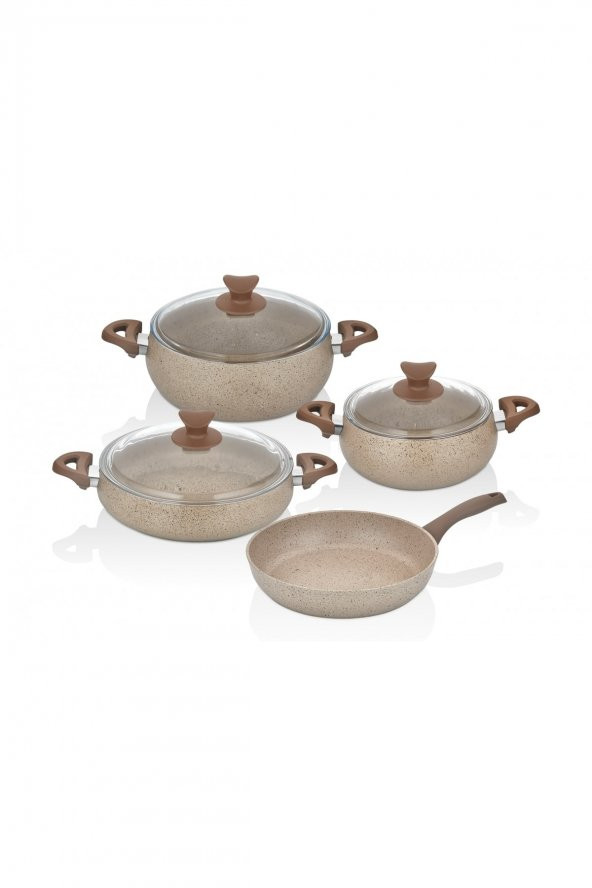 Taç Mastercook Tombik 7 Parça Seti Cappuccıno - 3