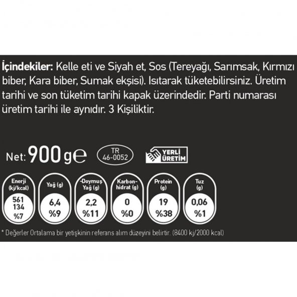 Odun Ateşinde Maraş Kelle Paça 900 Gr (3 Kişilik) - 3