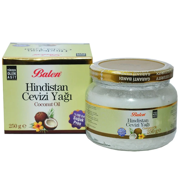 Hindistan Cevizi Yağı Soğuk Pres Cam Şişe 250 Gr - Resim 4