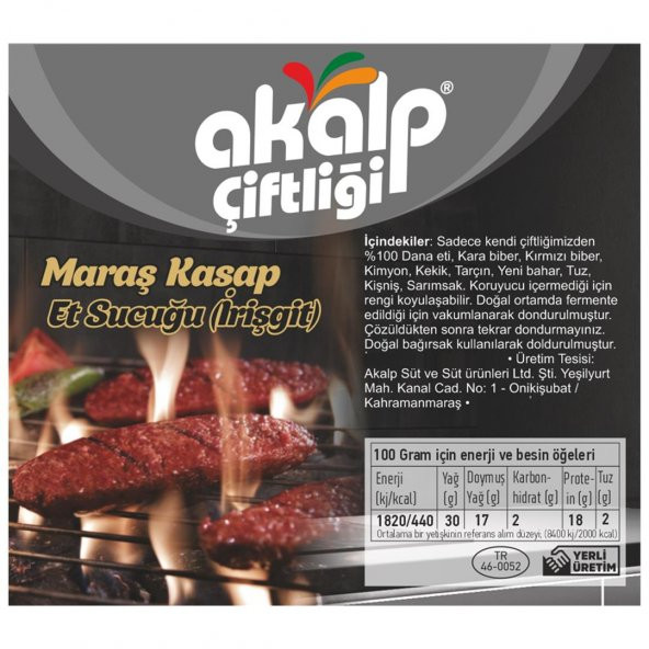 Maraş Kasap Et Sucuğu 1000 Gr - 2
