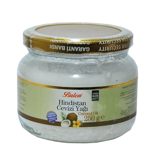 Balen Hindistan Cevizi Yağı 250Gr Yüksek Oleik Asit Soğuk Press - 5