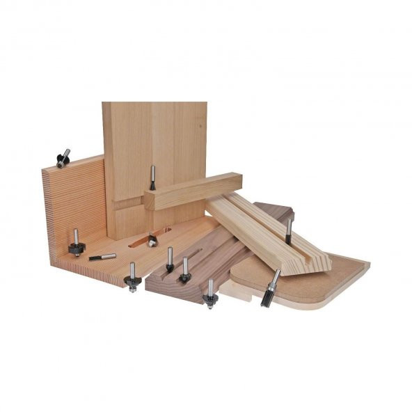 Bosch DIY 6 PARÇA FREZE SETİ 8 MM ŞAFTLI - 3
