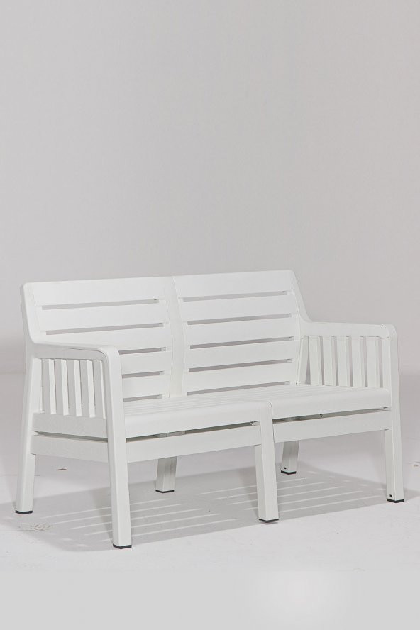 SANDALİE Lara MİNDERSİZ / 2 1 1 S Bahçe Takımı Balkon - Bahçe - Teras Mobilyası / Beyaz