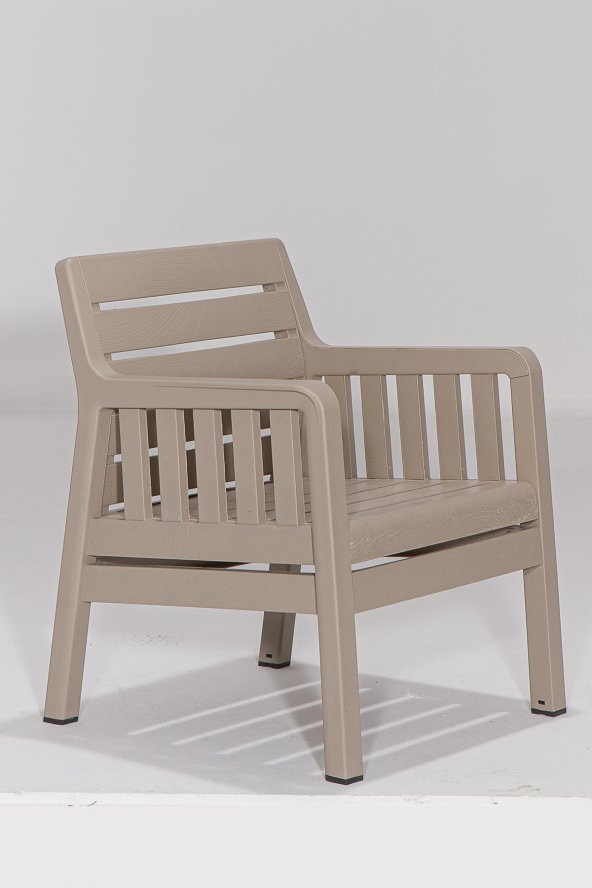 SANDALİE Lara MİNDERSİZ / 2 1 1 S Bahçe Takımı Balkon - Bahçe - Teras Mobilyası / Cappucino - 2