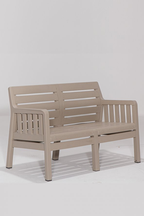 SANDALİE Lara MİNDERSİZ / 2 1 1 S Bahçe Takımı Balkon - Bahçe - Teras Mobilyası / Cappucino - 3