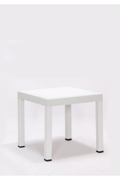 Rattan Beyaz Kollu 4 Sandalye Masa Takımı - Bahçe&Balkon&Teras - 2