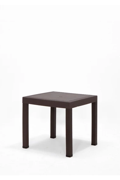 SANDALİE Rattan Kahve Kollu 4 Sandalye Masa Takımı - Bahçe&Balkon&Teras - 2