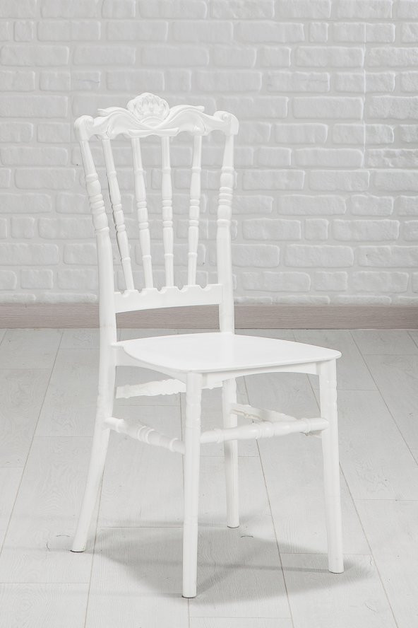 SANDALİE Artemis Beyaz / Sirius Sabit Masa - 4 Sandalye 1 Masa / Salon - Mutfak Masa Takımı - 2