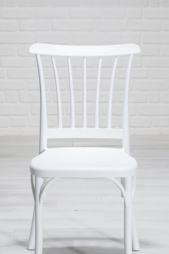 SANDALİE Violet Beyaz / Sirius Sabit Masa - 4 Sandalye 1 Masa / Salon - Mutfak Masa Takımı - 3