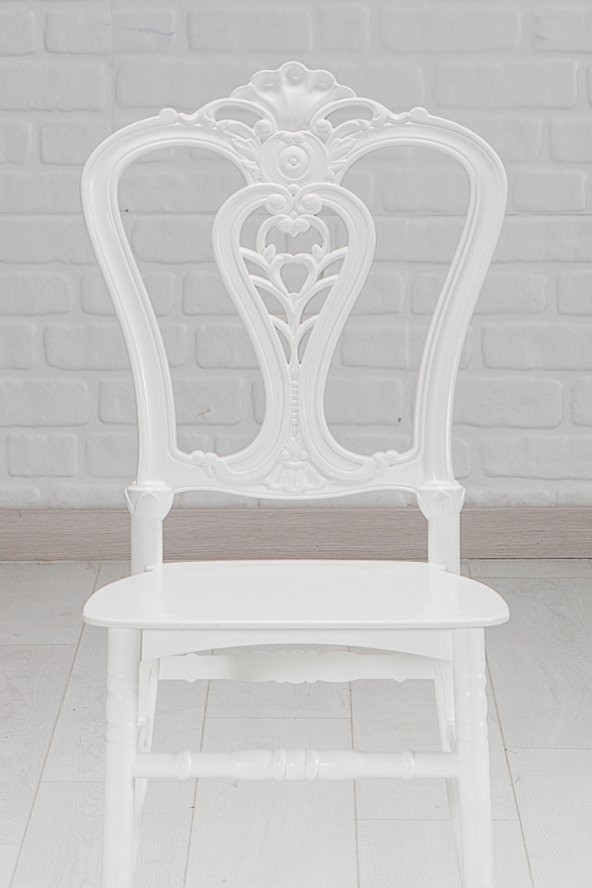 SANDALİE Carisma Beyaz / Sirius Sabit Masa - 4 Sandalye 1 Masa / Salon - Mutfak Masa Takımı - 3