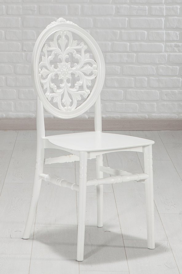 SANDALİE Venüs Beyaz / Sirius Sabit Masa - 4 Sandalye 1 Masa / Salon - Mutfak Masa Takımı - Resim 2